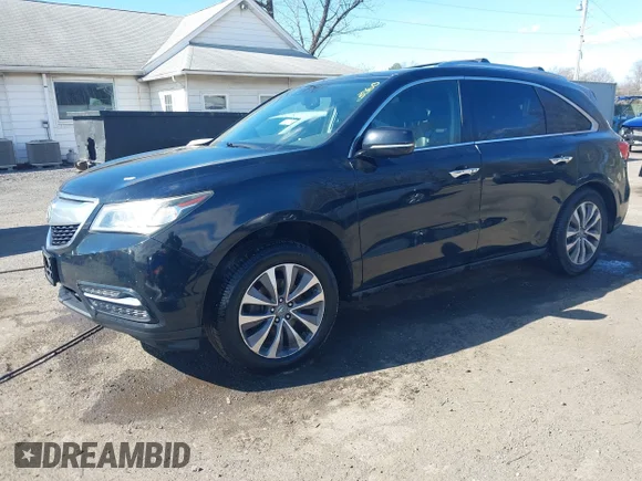 ✅ 2014 Acura MDX Technology • VIN: 5FRYD4H45EB001125 • Lot: 44688818. Wystawiony na IAAI z przebiegiem 222 374 mil. Bezpłatny archiwum sprzedaży aukcyjnych z USA i szczegółowy raport historii pojazdu na DreamBid. Zdjęcie 2.