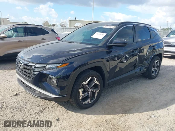 ✅ 2022 Hyundai Tucson SEL • VIN: KM8JBDA25NU083040 • Lot: 43049728. Wystawiony na IAAI z przebiegiem 27 531 mil. Bezpłatny archiwum sprzedaży aukcyjnych z USA i szczegółowy raport historii pojazdu na DreamBid. Zdjęcie 2.