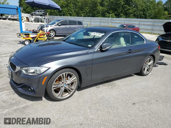 ✅ 2017 BMW 4 Series 440i • VIN: WBA4T9C56H5A14696 • Лот: 66707585. Опубліковано раніше на Copart з пробігом 55 351 миль. Безкоштовний доступ до архіву аукціонних продажів зі США та докладний звіт про історію автомобіля на DreamBid. Зображення 1.
