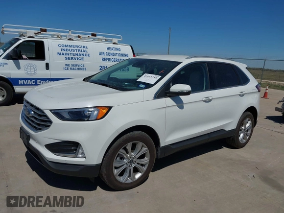 ✅ 2024 Ford Edge Titanium • VIN: 2FMPK4K98RBA75080 • Lot: 41843758. Listed on IAAI with 8,687 mi. Free auction sales archive from the USA and detailed vehicle history report at DreamBid. Image 2.