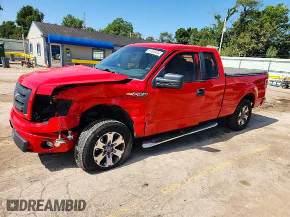 ✅ 2012 Ford F-150 XLT • VIN: 1FTFX1EF4CFC77812 • Lot: 57600476. Listed on Copart with 98,091 mi. Free auction sales archive from the USA and detailed vehicle history report at DreamBid. Image 1.