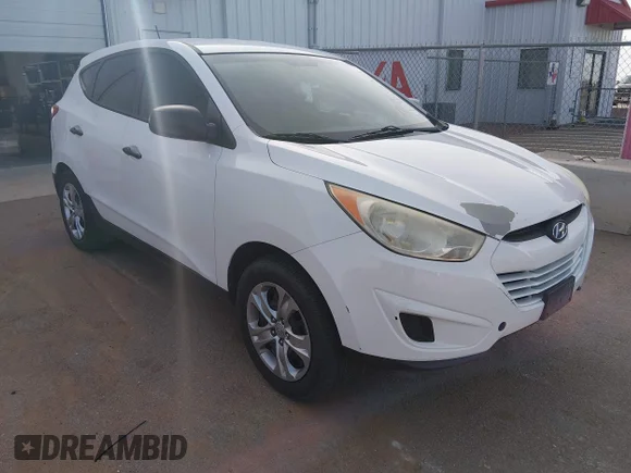 ✅ 2013 Hyundai Tucson GL • VIN: KM8JT3ABXDU769192 • Lot: 44557233. Listed on IAAI with 101,912 mi. Free auction sales archive from the USA and detailed vehicle history report at DreamBid. Image 1.