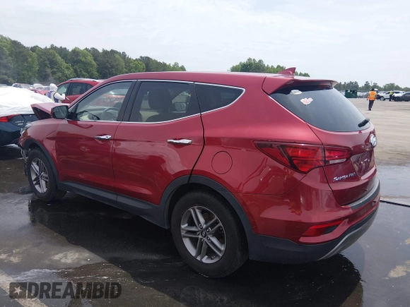 ✅ 2017 Hyundai Santa Fe 2.4L • VIN: 5XYZT3LB9HG381351 • Lot: 45033770. Listed on IAAI with 75,558 mi. Free auction sales archive from the USA and detailed vehicle history report at DreamBid. Image 3.