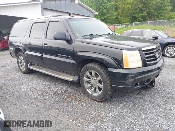 ✅ 2003 Cadillac Escalade ESV • VIN: 3GYFK66N33G337055 • Лот: 42251900. Опубліковано раніше на IAAI з пробігом Не вказано. Безкоштовний доступ до архіву аукціонних продажів зі США та докладний звіт про історію автомобіля на DreamBid. Зображення 1.