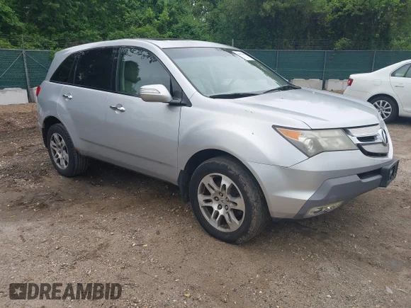 ✅ 2008 Acura MDX Technology • VIN: 2HNYD283X8H512044 • Lot: 44943400. Wystawiony na IAAI z przebiegiem 212 594 mil. Bezpłatny archiwum sprzedaży aukcyjnych z USA i szczegółowy raport historii pojazdu na DreamBid. Zdjęcie 1.