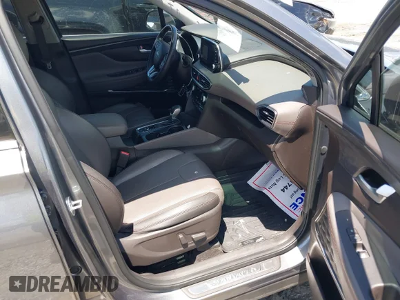 ✅ 2019 Hyundai Santa Fe Limited • VIN: 5NMS53AA8KH019448 • Lot: 42523814. Wystawiony na IAAI z przebiegiem 105 414 mil. Bezpłatny archiwum sprzedaży aukcyjnych z USA i szczegółowy raport historii pojazdu na DreamBid. Zdjęcie 5.