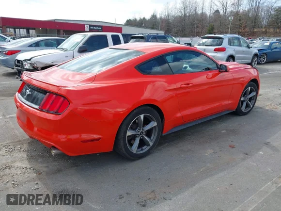 ✅ 2015 Ford Mustang V6 • VIN: 1FA6P8AM0F5335024 • Lot: 44524190. Listed on IAAI with 160,924 mi. Free auction sales archive from the USA and detailed vehicle history report at DreamBid. Image 4.
