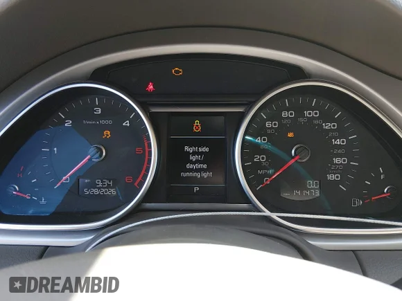 ✅ 2014 Audi Q7 Premium Plus • VIN: WA1LMAFE2ED008265 • Лот: 45216457. Опубликован ранее на IAAI с пробегом 141 473 миль. Бесплатный доступ к архиву аукционных продаж из США и подробный отчёт об истории автомобиля на DreamBid. Изображение 7.