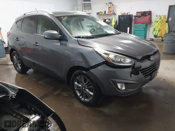 ✅ 2014 Hyundai Tucson Limited • VIN: KM8JUCAG4EU836704 • Lot: 41571363. Wystawiony na IAAI z przebiegiem 124 570 mil. Bezpłatny archiwum sprzedaży aukcyjnych z USA i szczegółowy raport historii pojazdu na DreamBid. Zdjęcie 1.