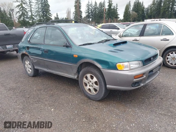 ✅ 1998 Subaru Impreza Outback Special Sports • VIN: JF1GF4852WG810479 • Lot: 44678473. Wystawiony na IAAI z przebiegiem 197 934 mil. Bezpłatny archiwum sprzedaży aukcyjnych z USA i szczegółowy raport historii pojazdu na DreamBid. Zdjęcie 1.
