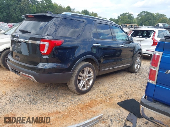 ✅ 2017 Ford Explorer Limited • VIN: 1FM5K7F81HGD77179 • Lot: 43130277. Listed on IAAI with 119,108 mi. Free auction sales archive from the USA and detailed vehicle history report at DreamBid. Image 4.