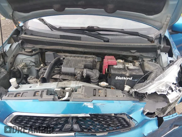 ✅ 2019 Mitsubishi Mirage ES • VIN: ML32A3HJ4KH014821 • Lot: 45164155. Wystawiony na IAAI z przebiegiem 102 600 mil. Bezpłatny archiwum sprzedaży aukcyjnych z USA i szczegółowy raport historii pojazdu na DreamBid. Zdjęcie 10.