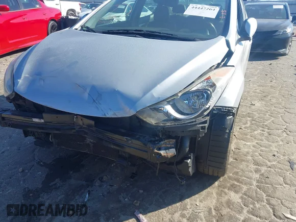 ✅ 2013 Hyundai Elantra GLS • VIN: 5NPDH4AE0DH234448 • Lot: 44447264. Wystawiony na IAAI z przebiegiem 164 579 mil. Bezpłatny archiwum sprzedaży aukcyjnych z USA i szczegółowy raport historii pojazdu na DreamBid. Zdjęcie 6.