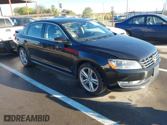 ✅ 2014 Volkswagen Passat SEL Premium • VIN: 1VWCN7A36EC016125 • Лот: 44588343. Опубликован ранее на IAAI с пробегом 184 010 миль. Бесплатный доступ к архиву аукционных продаж из США и подробный отчёт об истории автомобиля на DreamBid. Изображение 1.