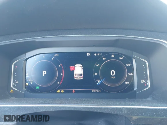 ✅ 2019 Volkswagen Tiguan SE • VIN: 3VV2B7AXXKM101569 • Lot: 44223707. Wystawiony na IAAI z przebiegiem 89 073 mil. Bezpłatny archiwum sprzedaży aukcyjnych z USA i szczegółowy raport historii pojazdu na DreamBid. Zdjęcie 7.