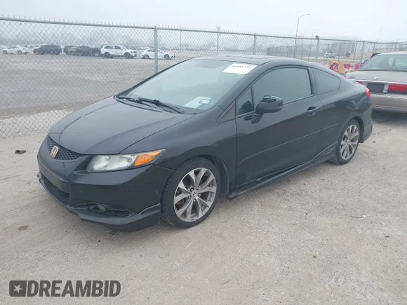 ✅ 2012 Honda Civic Si • VIN: 2HGFG4A5XCH706661 • Lot: 44485337. Listed on IAAI with 130,059 mi. Free auction sales archive from the USA and detailed vehicle history report at DreamBid. Image 2.