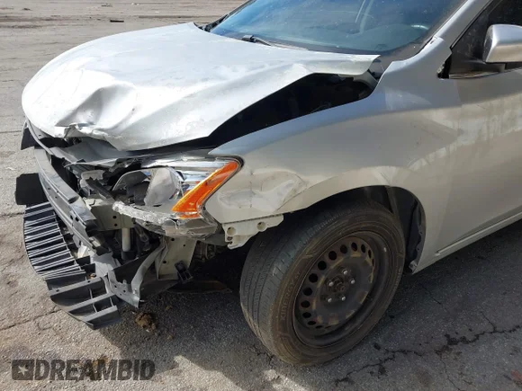 ✅ 2015 Nissan Sentra S • VIN: 3N1AB7APXFY363622 • Lot: 43305212. Listed on IAAI with 106,628 mi. Free auction sales archive from the USA and detailed vehicle history report at DreamBid. Image 6.