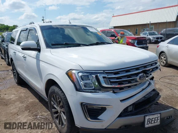 ✅ 2020 Ford Expedition Max Limited • VIN: 1FMJK2AT5LEA48728 • Лот: 42360649. Опубліковано раніше на IAAI з пробігом 125 408 миль. Безкоштовний доступ до архіву аукціонних продажів зі США та докладний звіт про історію автомобіля на DreamBid. Зображення 1.
