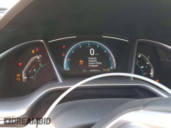 ✅ 2018 Honda Civic EX-L • VIN: JHMFC1F71JX027159 • Lot: 72186985. Wystawiony na Copart z przebiegiem 69 883 mil. Bezpłatny archiwum sprzedaży aukcyjnych z USA i szczegółowy raport historii pojazdu na DreamBid. Zdjęcie 9.
