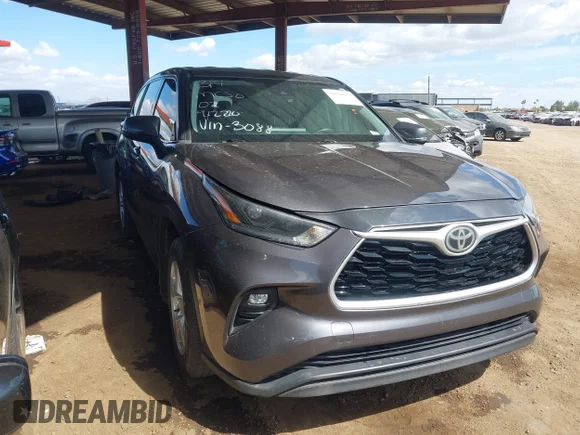 ✅ 2021 Toyota Highlander LE • VIN: 5TDBZRBH6MS533088 • Лот: 44558972. Опубликован ранее на IAAI с пробегом 85 620 миль. Бесплатный доступ к архиву аукционных продаж из США и подробный отчёт об истории автомобиля на DreamBid. Изображение 1.