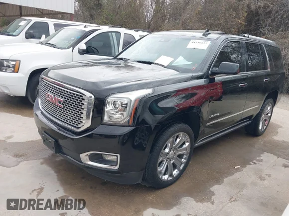 ✅ 2015 GMC Yukon Denali • VIN: 1GKS2CKJ8FR644350 • Lot: 44516552. Wystawiony na IAAI z przebiegiem 214 664 mil. Bezpłatny archiwum sprzedaży aukcyjnych z USA i szczegółowy raport historii pojazdu na DreamBid. Zdjęcie 2.