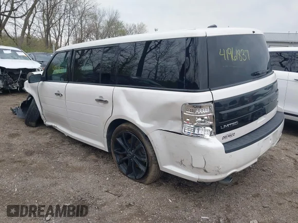 ✅ 2018 Ford Flex Limited EcoBoost • VIN: 2FMHK6DT1JBA04848 • Лот: 41961837. Опубліковано раніше на IAAI з пробігом 117 252 миль. Безкоштовний доступ до архіву аукціонних продажів зі США та докладний звіт про історію автомобіля на DreamBid. Зображення 3.
