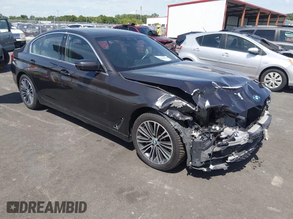 ✅ 2019 BMW 5 Series 540i xDrive • VIN: WBAJE7C56KWD55017 • Lot: 45438179. Listed on IAAI with 99,743 mi. Free auction sales archive from the USA and detailed vehicle history report at DreamBid. Image 1.
