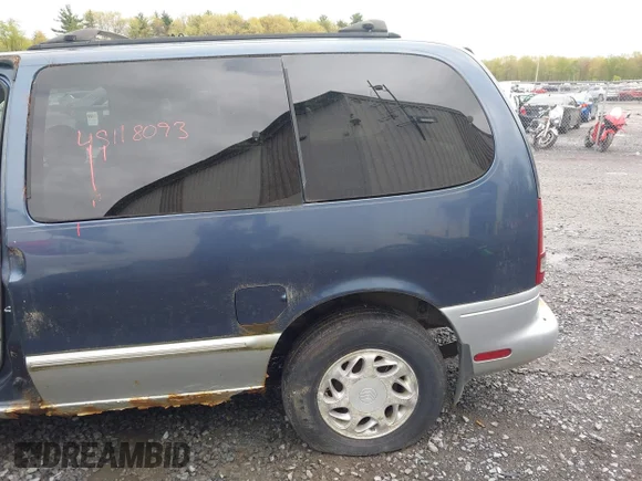 ✅ 1998 Mercury Villager • VIN: 4M2ZV1117WDJ02316 • Lot: 45118093. Wystawiony na IAAI z przebiegiem 133 370 mil. Bezpłatny archiwum sprzedaży aukcyjnych z USA i szczegółowy raport historii pojazdu na DreamBid. Zdjęcie 6.