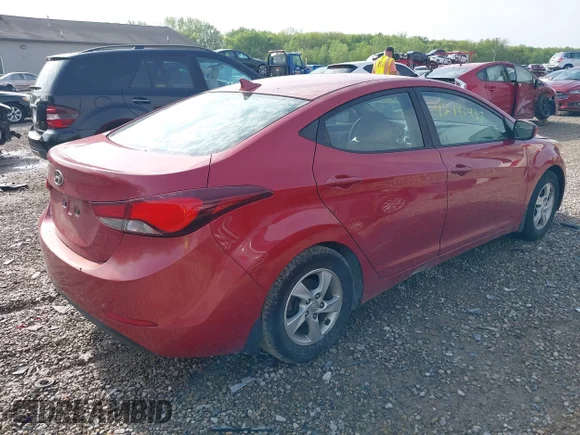 ✅ 2015 Hyundai Elantra SE • VIN: KMHDH4AE9FU358996 • Lot: 42146937. Wystawiony na IAAI z przebiegiem 208 120 mil. Bezpłatny archiwum sprzedaży aukcyjnych z USA i szczegółowy raport historii pojazdu na DreamBid. Zdjęcie 4.