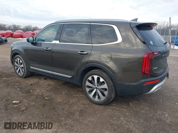 ✅ 2020 Kia Telluride S • VIN: 5XYP6DHC3LG061456 • Lot: 44684568. Listed on IAAI with 95,594 mi. Free auction sales archive from the USA and detailed vehicle history report at DreamBid. Image 3.