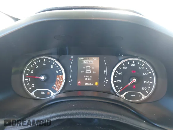 ✅ 2020 Jeep Renegade Latitude • VIN: ZACNJBBB8LPL83887 • Lot: 43816180. Listed on IAAI with 91,305 mi. Free auction sales archive from the USA and detailed vehicle history report at DreamBid. Image 7.