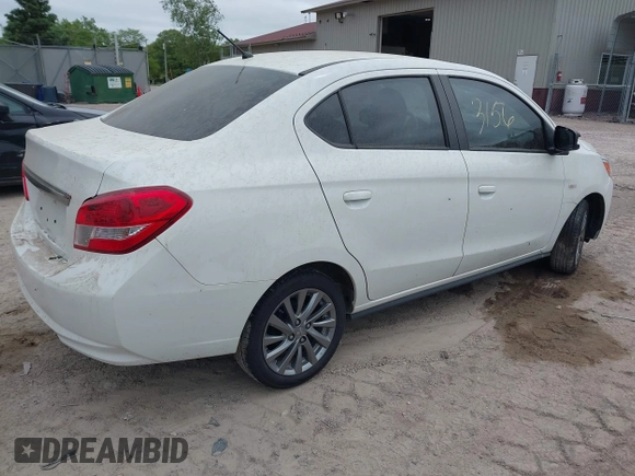 ✅ 2019 Mitsubishi Mirage ES • VIN: ML32F3FJ2KHF09476 • Lot: 42193156. Wystawiony na IAAI z przebiegiem 140 534 mil. Bezpłatny archiwum sprzedaży aukcyjnych z USA i szczegółowy raport historii pojazdu na DreamBid. Zdjęcie 4.