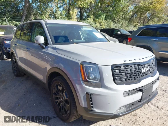 ✅ 2022 Kia Telluride SX • VIN: 5XYP5DHC0NG279263 • Лот: 40533707. Опубликован ранее на IAAI с пробегом 31 285 миль. Бесплатный доступ к архиву аукционных продаж из США и подробный отчёт об истории автомобиля на DreamBid. Изображение 1.