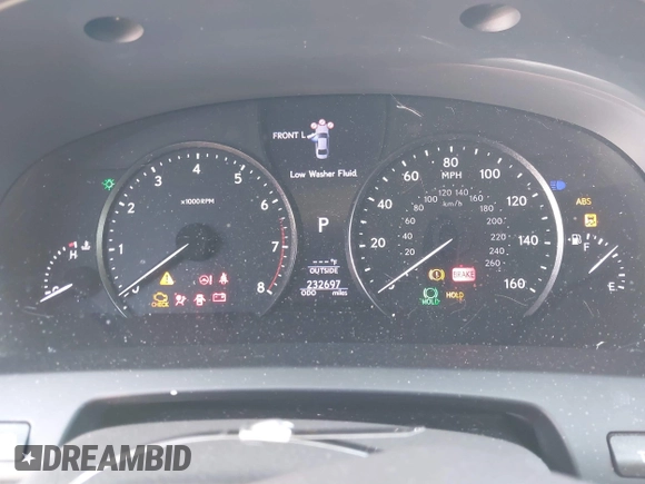 ✅ 2013 Lexus LS 460 • VIN: JTHBL5EF5D5124038 • Lot: 40197929. Listed on IAAI with 232,697 mi. Free auction sales archive from the USA and detailed vehicle history report at DreamBid. Image 7.