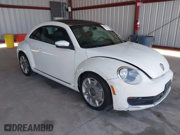 ✅ 2012 Volkswagen Beetle 2.5L • VIN: 3VWJX7AT7CM658432 • Lot: 44993318. Listed on IAAI with 113,041 mi. Free auction sales archive from the USA and detailed vehicle history report at DreamBid. Image 1.