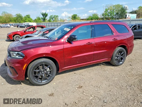 ✅ 2026 Dodge Durango GT Plus HEMI V8 • VIN: 1C4SDJCT3TC174723 • Лот: 52179816. Опубликован ранее на Copart с пробегом 8 060 миль. Бесплатный доступ к архиву аукционных продаж из США и подробный отчёт об истории автомобиля на DreamBid. Изображение 1.