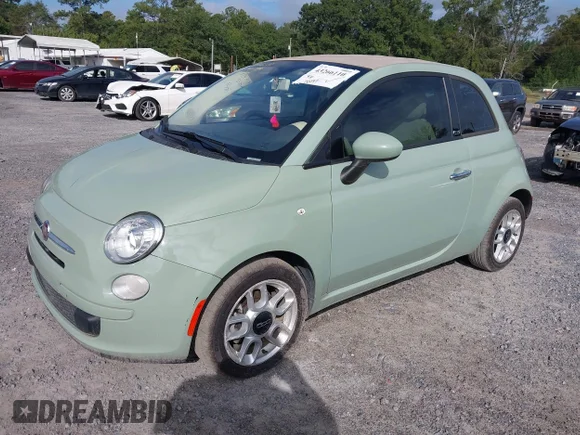 ✅ 2013 FIAT 500 Pop • VIN: 3C3CFFDR0DT607715 • Lot: 43266110. Wystawiony na IAAI z przebiegiem 143 597 mil. Bezpłatny archiwum sprzedaży aukcyjnych z USA i szczegółowy raport historii pojazdu na DreamBid. Zdjęcie 2.