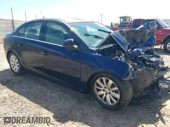 ✅ 2011 Chevrolet Cruze 1LT • VIN: 1G1PF5S94B7223473 • Lot: 45286233. Listed on IAAI with 158,727 mi. Free auction sales archive from the USA and detailed vehicle history report at DreamBid. Image 1.