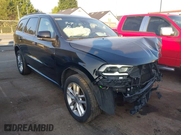 ✅ 2024 Dodge Durango GT Plus • VIN: 1C4RDJDG6RC153177 • Лот: 42820568. Опубликован ранее на IAAI с пробегом 44 186 миль. Бесплатный доступ к архиву аукционных продаж из США и подробный отчёт об истории автомобиля на DreamBid. Изображение 1.