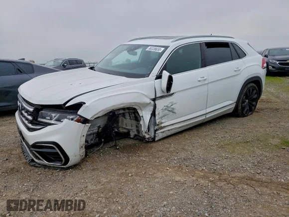 ✅ 2021 Volkswagen Atlas SEL R-Line • VIN: 1V2CE2CA6MC207719 • Lot: 96338655. Listed on Copart with Not provided. Free auction sales archive from the USA and detailed vehicle history report at DreamBid. Image 1.
