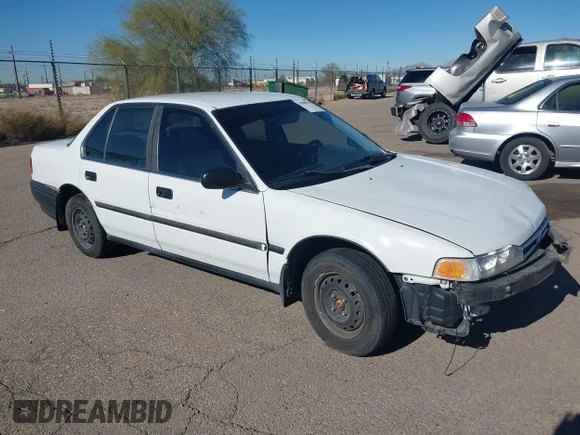 ✅ 1992 Honda Accord • VIN: JHMCB7641NC054700 • Лот: 43880110. Опубликован ранее на IAAI с пробегом 283 726 миль. Бесплатный доступ к архиву аукционных продаж из США и подробный отчёт об истории автомобиля на DreamBid. Изображение 1.