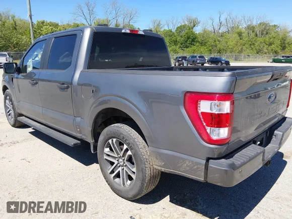 ✅ 2023 Ford F-150 XLT • VIN: 1FTEW1C59PFC41421 • Lot: 44800635. Listed on IAAI with 64,808 mi. Free auction sales archive from the USA and detailed vehicle history report at DreamBid. Image 3.