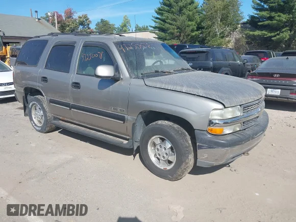 ✅ 2001 Chevrolet Tahoe LS • VIN: 1GNEK13T81J128856 • Лот: 43250078. Опубліковано раніше на IAAI з пробігом 168 546 миль. Безкоштовний доступ до архіву аукціонних продажів зі США та докладний звіт про історію автомобіля на DreamBid. Зображення 1.