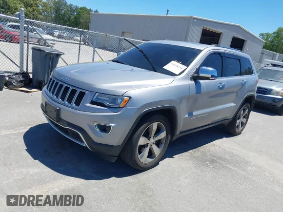 ✅ 2015 Jeep Grand Cherokee Limited • VIN: 1C4RJFBG1FC712848 • Лот: 45118134. Опубликован ранее на IAAI с пробегом 122 168 миль. Бесплатный доступ к архиву аукционных продаж из США и подробный отчёт об истории автомобиля на DreamBid. Изображение 2.