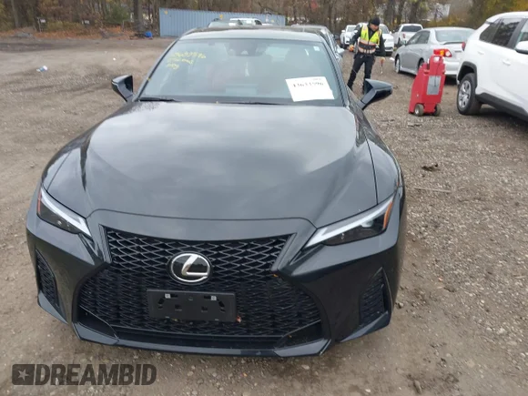✅ 2025 Lexus IS 350 F Sport • VIN: JTHGZ1E26S5039894 • Lot: 43633596. Listed on IAAI with 3,365 mi. Free auction sales archive from the USA and detailed vehicle history report at DreamBid. Image 6.
