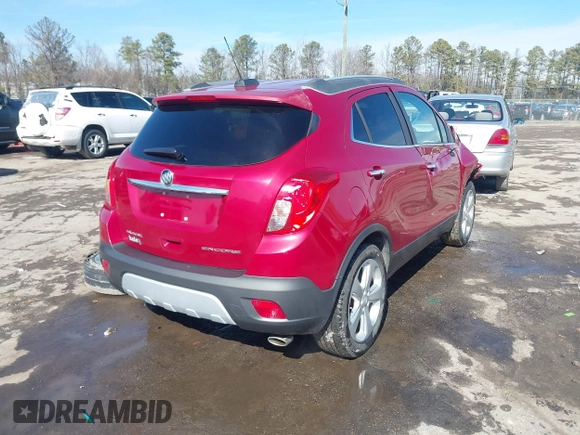✅ 2015 Buick Encore Convenience • VIN: KL4CJBSB4FB195130 • Lot: 44410870. Wystawiony na IAAI z przebiegiem 104 294 mil. Bezpłatny archiwum sprzedaży aukcyjnych z USA i szczegółowy raport historii pojazdu na DreamBid. Zdjęcie 4.