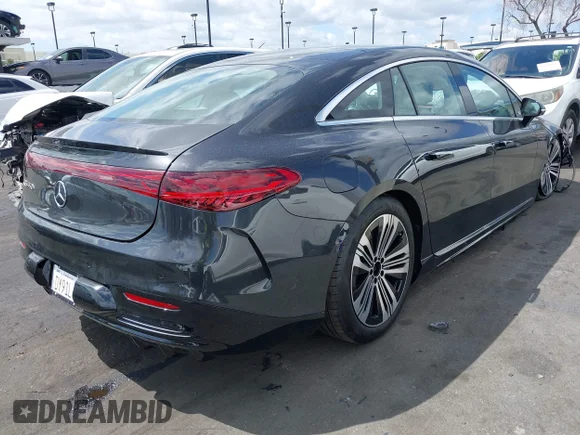 ✅ 2025 Mercedes-Benz EQS 450+ • VIN: W1KCG2DB3SA050023 • Lot: 41827647. Listed on IAAI with 97 mi. Free auction sales archive from the USA and detailed vehicle history report at DreamBid. Image 4.
