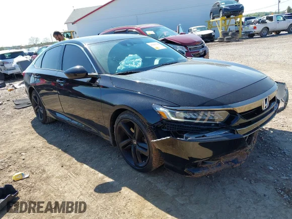 ✅ 2021 Honda Accord Sport • VIN: 1HGCV2F36MA034022 • Lot: 45025708. Listed on IAAI with 35,308 mi. Free auction sales archive from the USA and detailed vehicle history report at DreamBid. Image 1.