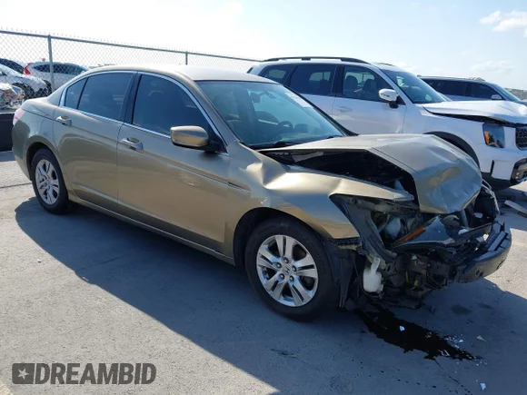 ✅ 2008 Honda Accord LX-P • VIN: JHMCP26428C062376 • Lot: 45326708. Listed on IAAI with 183,065 mi. Free auction sales archive from the USA and detailed vehicle history report at DreamBid. Image 1.