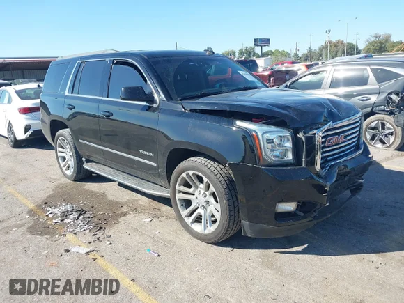 ✅ 2019 GMC Yukon SLT • VIN: 1GKS1BKC3KR379684 • Lot: 43650363. Wystawiony na IAAI z przebiegiem 108 585 mil. Bezpłatny archiwum sprzedaży aukcyjnych z USA i szczegółowy raport historii pojazdu na DreamBid. Zdjęcie 1.